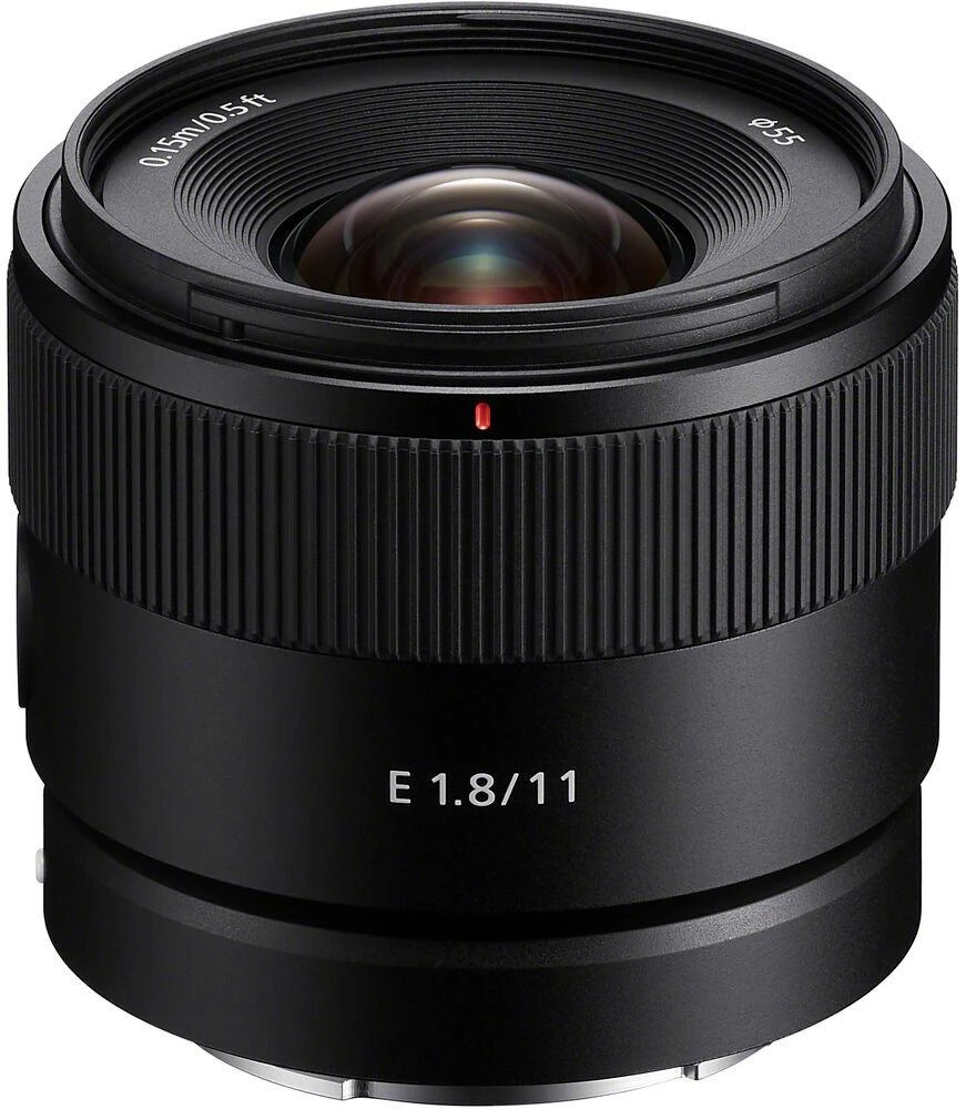 Objektyvas Sony E 11mm F1.8 (Juodas) | (SEL11F18)