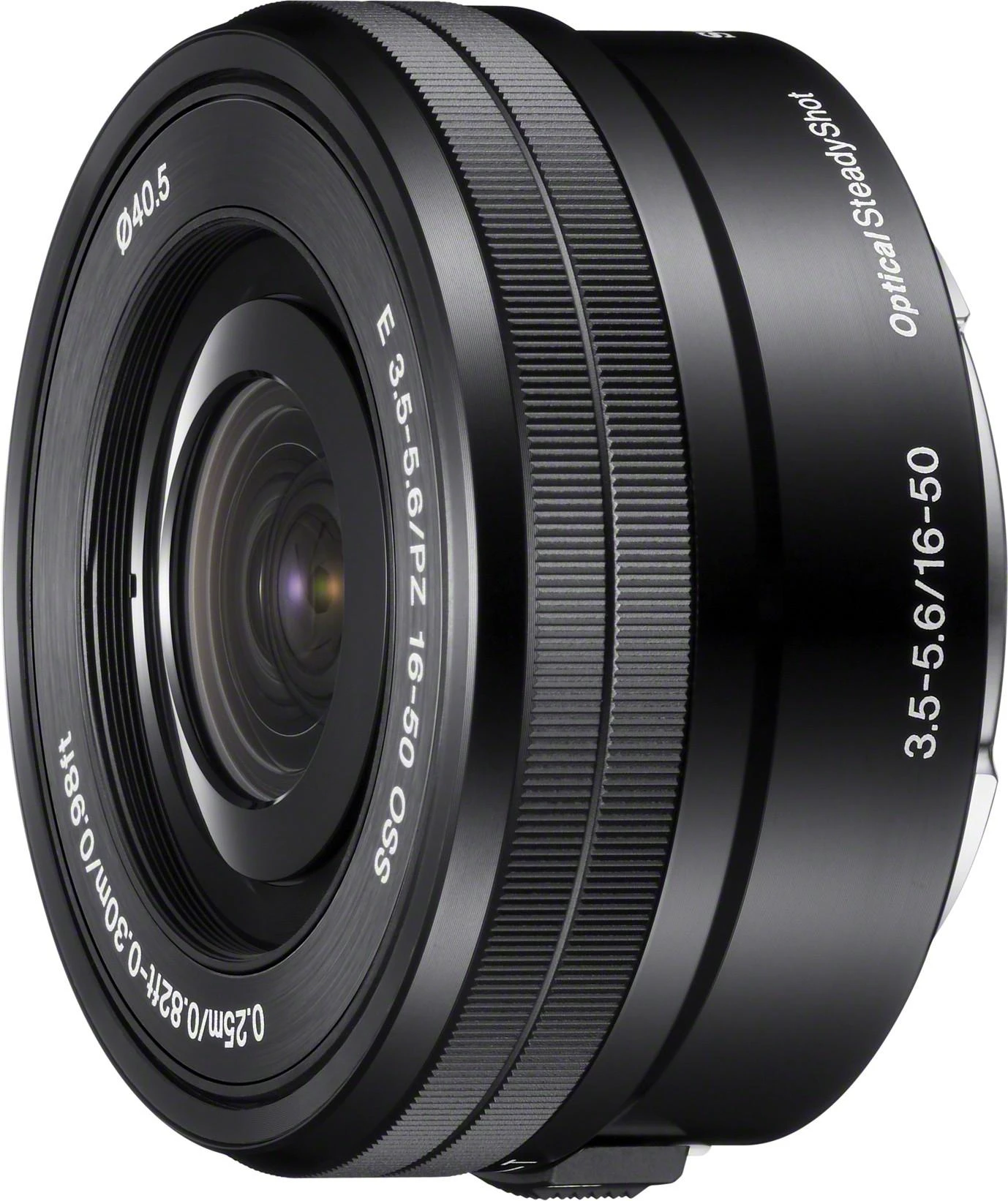 Sony SEL-1650 E16-50mm, F3.5-5.6 naujas standartinis priartinimo objektyvas
