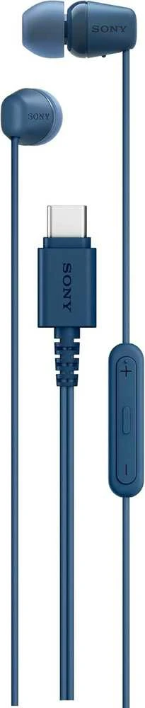 Sony Earbuds | IER‑EX15C | su laidu | į ausis įkišamos | Mikrofonas | Mėlyna