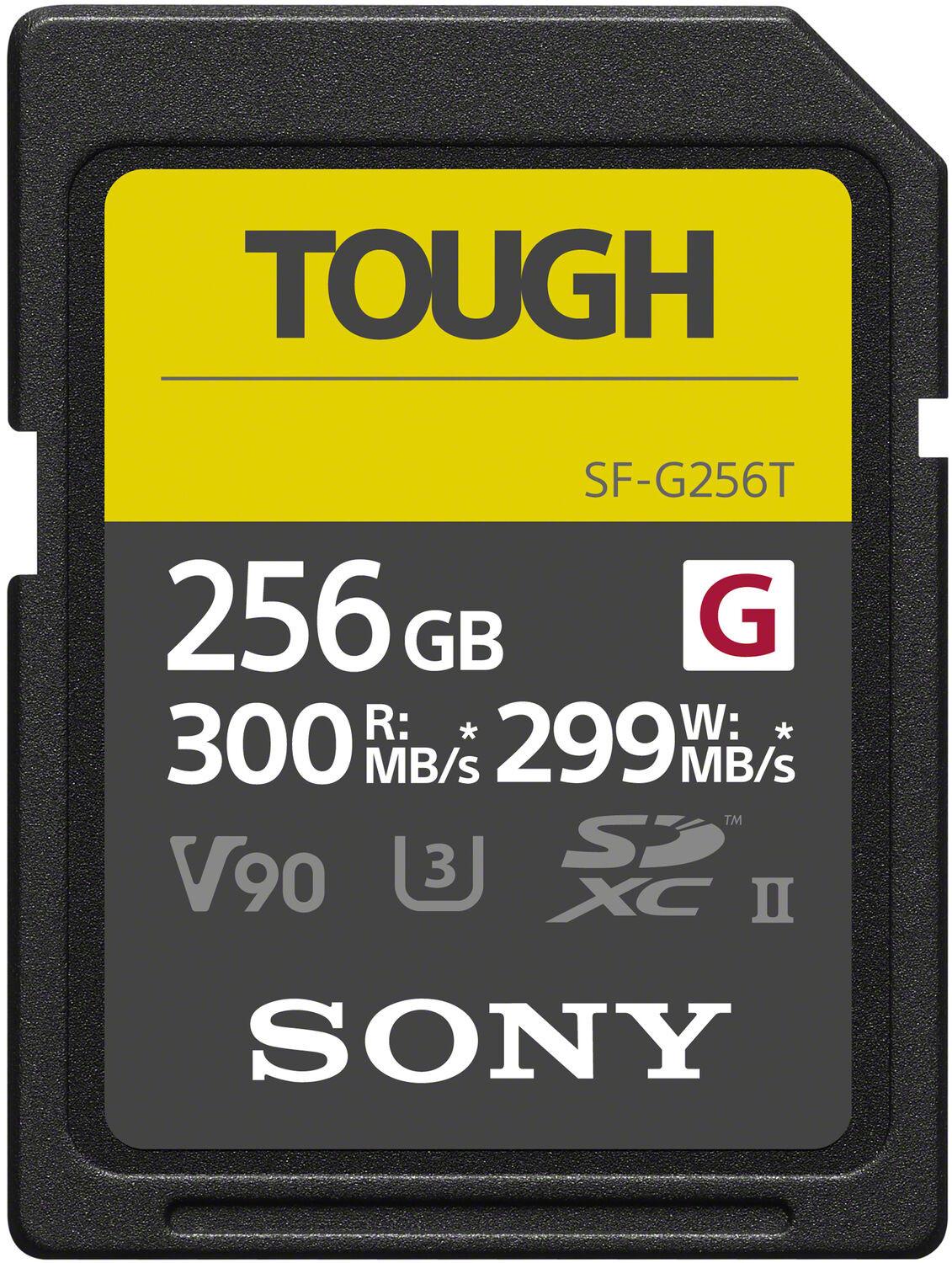 Sony | Tvirta atminties kortelė | UHS-II U3 V90 | 256 GB | SDXC | „Flash“ atminties kortelė, 10 klasė