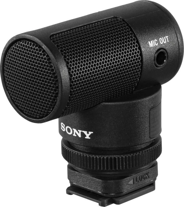 Sony | Šautuvo mikrofonas | ECM-G1 | Dažnio atsakas: 50 Hz - 20000 Hz; Priekinis jautrumas: -36dB (0dB=1V/Pa, 1kHz); Maksimalus įvesties garso slėgio lygis: 125 dB