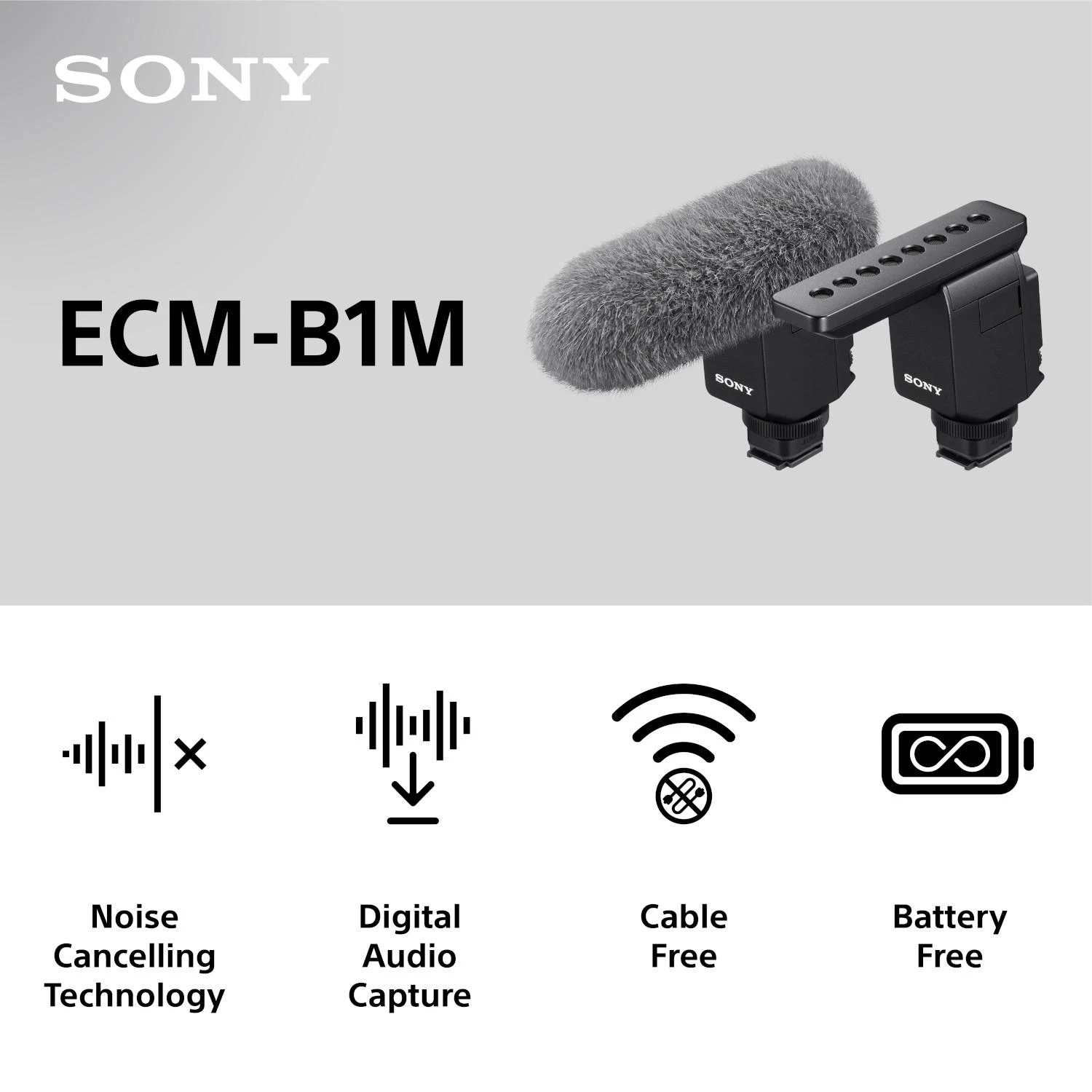 Sony ECM-B1M kameros montavimo reikmuo