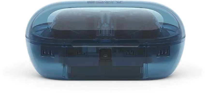 Ausinės Sony WF-C710N, Permatomos mėlynos
