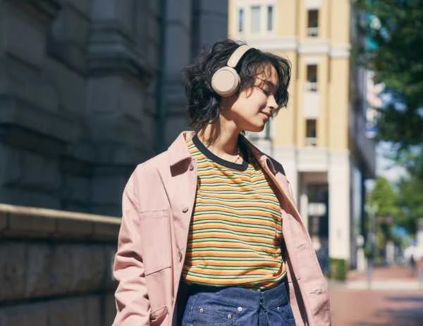 Belaidės Ausinės Sony WH-CH520B, Rusvos spalvos