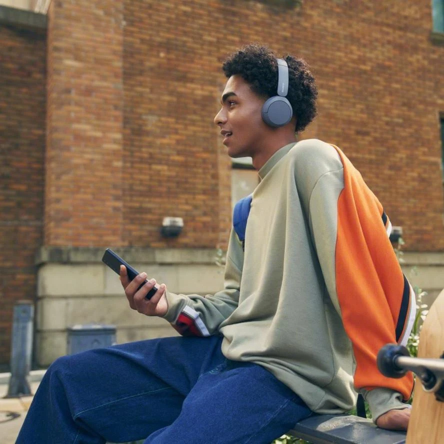 Belaidės Ausinės Sony WH-CH520L, Mėlynos spalvos