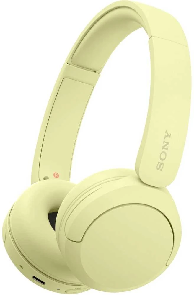 Belaidės Ausinės Sony WH-CH520L, Geltonos spalvos