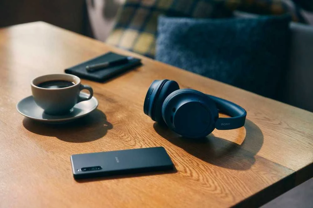 Sony WH-CH720NL belaidės ausinės, Mėlynos