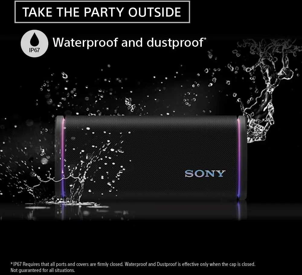 Nešiojama kolonėlė Sony ULT Field 5, Baltos spalvos