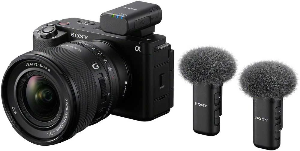 Sony | Dviejų kanalų belaidžio mikrofono sistema | ECM-W3