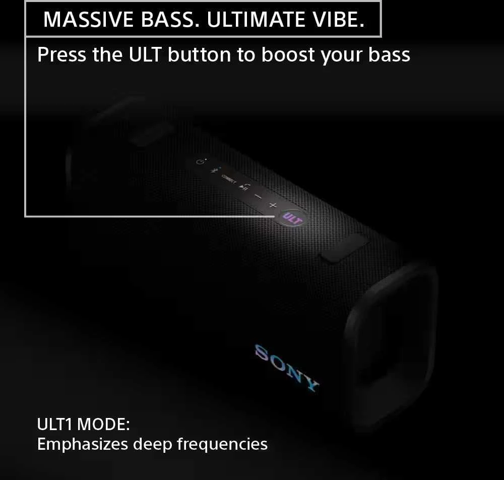 Nešiojama kolonėlė Sony ULT Field 3, Baltos spalvos