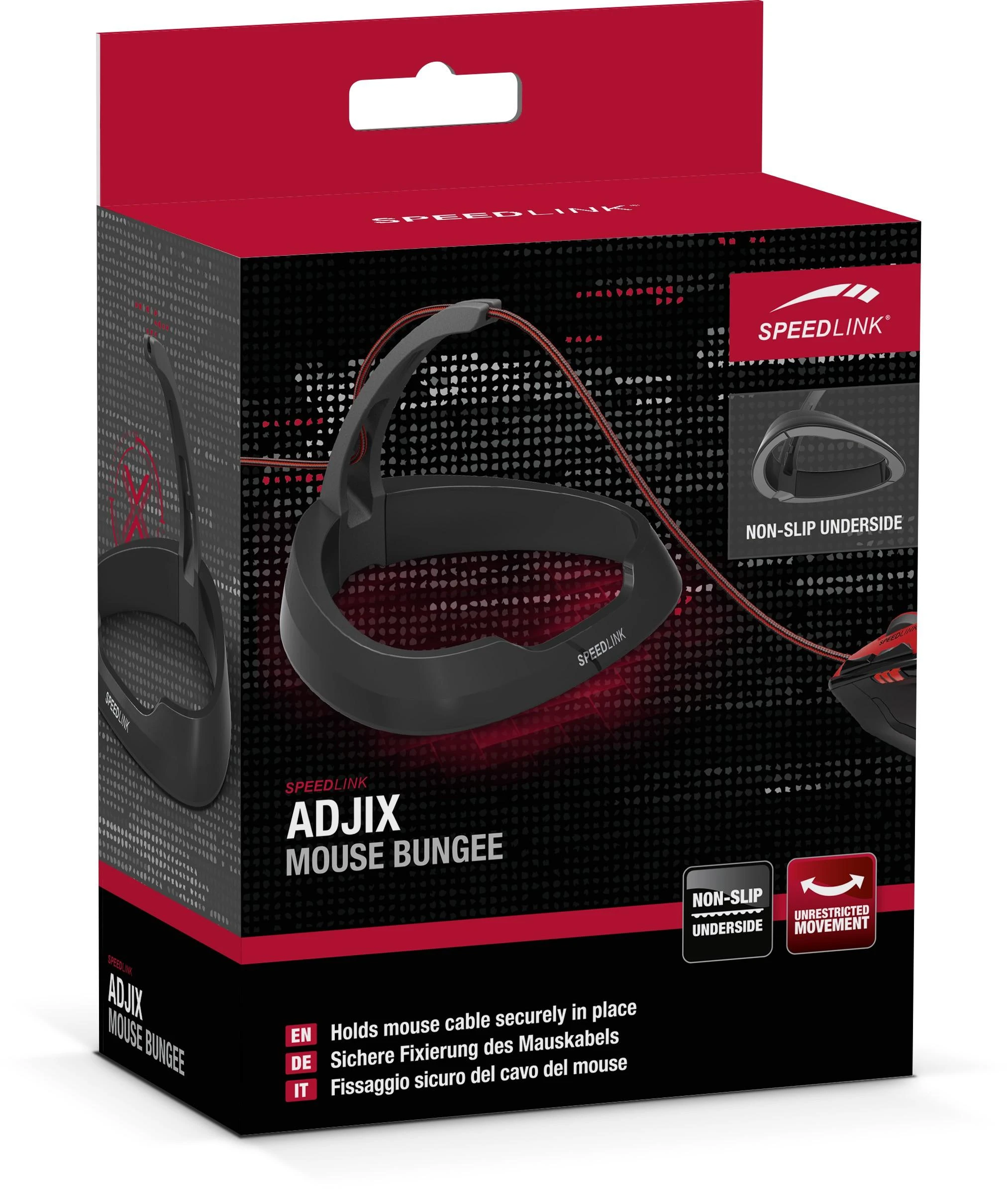 „Speedlink“ kabelių tvarkyklė „Adjix Pelė Bungee“ (SL-680200-BK)