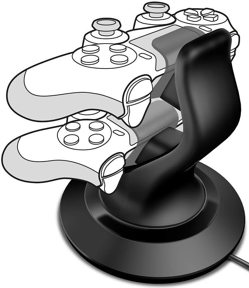 PS4 valdiklio pakrovėjas Speedlink TWINDOCK PS4 SL-4511-BK