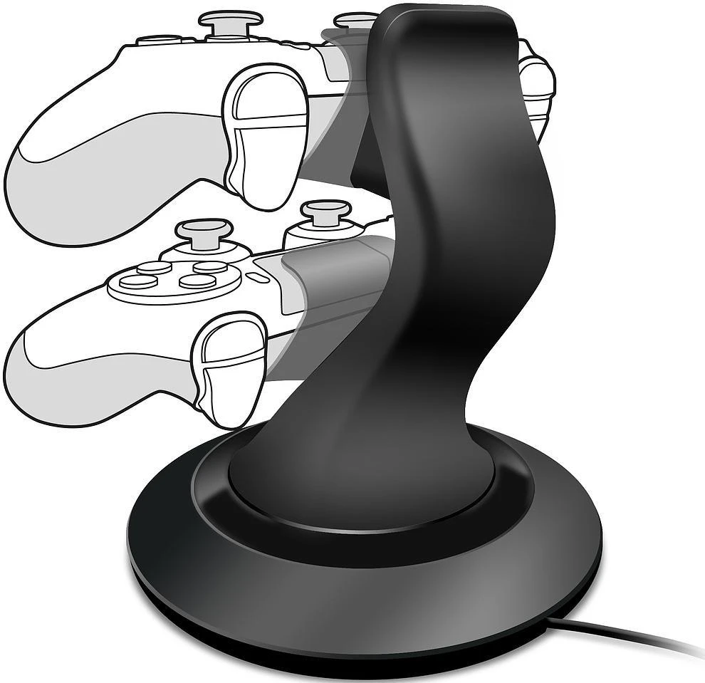 PS4 valdiklio pakrovėjas Speedlink TWINDOCK PS4 SL-4511-BK