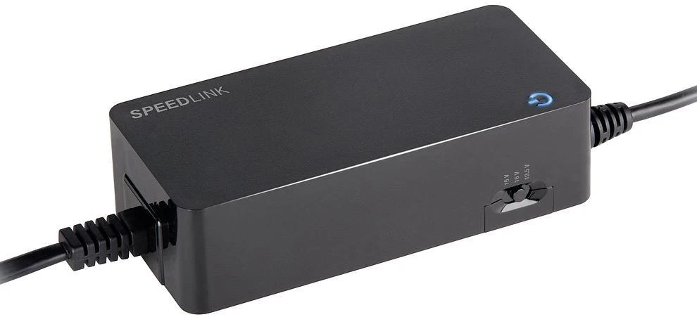 Speedlink nešiojamojo kompiuterio adapteris universalus Pecos 90W (SL-6955)