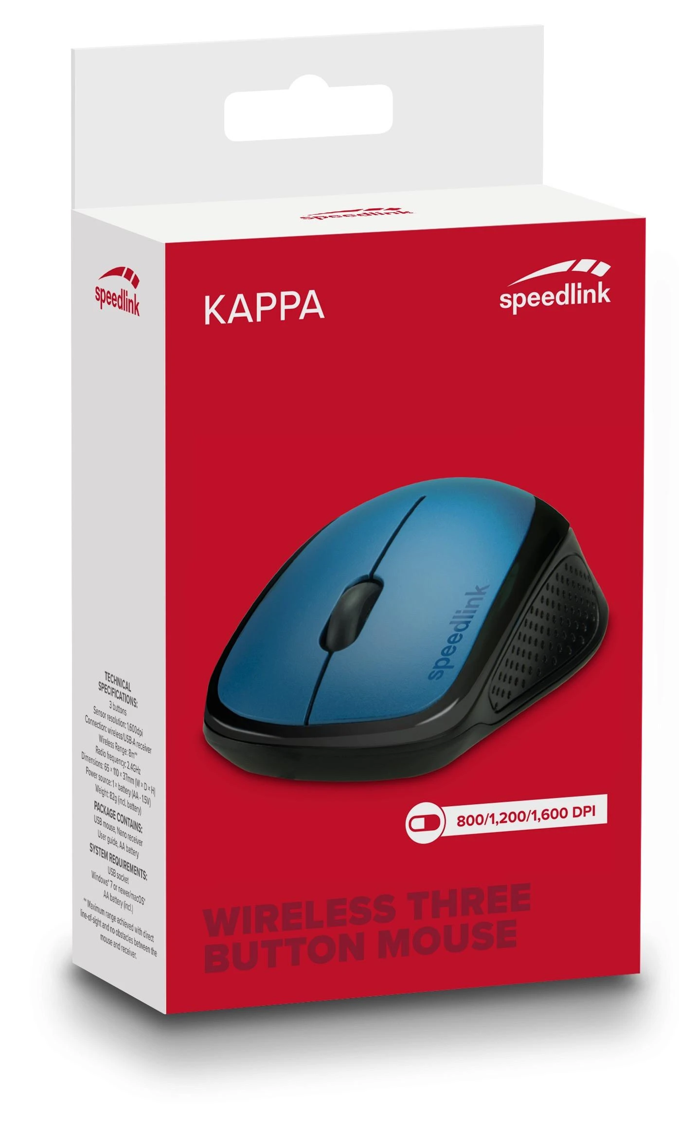 Pelė Speedlink Kappa W SL-630011-BE