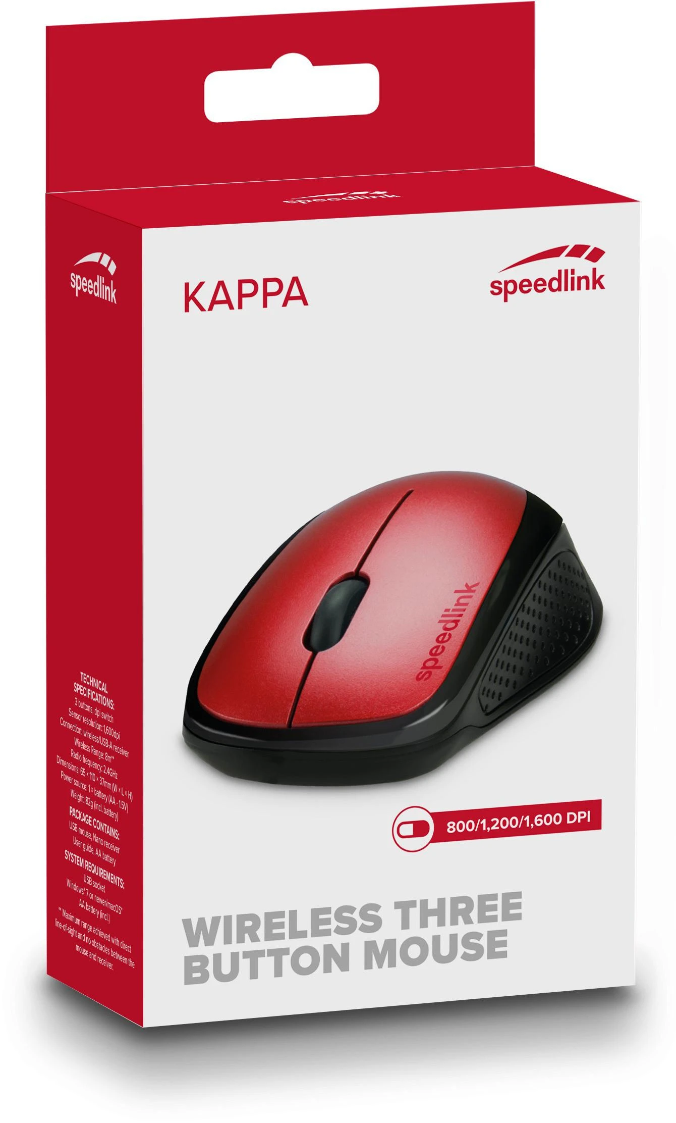 „Speedlink Kappa“ belaidė USB pelė