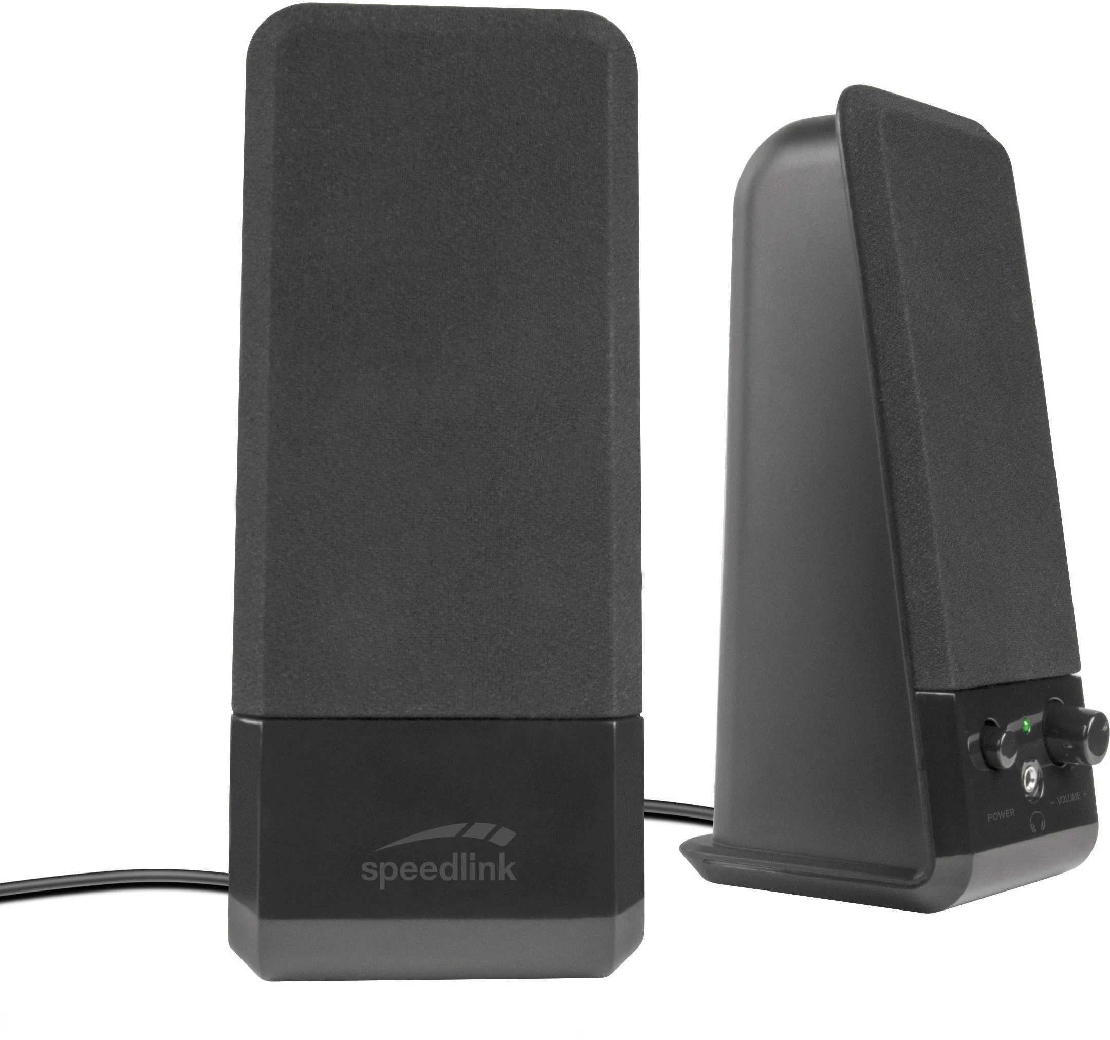 Kompiuterio kolonėlės „Speedlink“ – „Event“ USB maitinami stereo kompiuterio garsiakalbiai