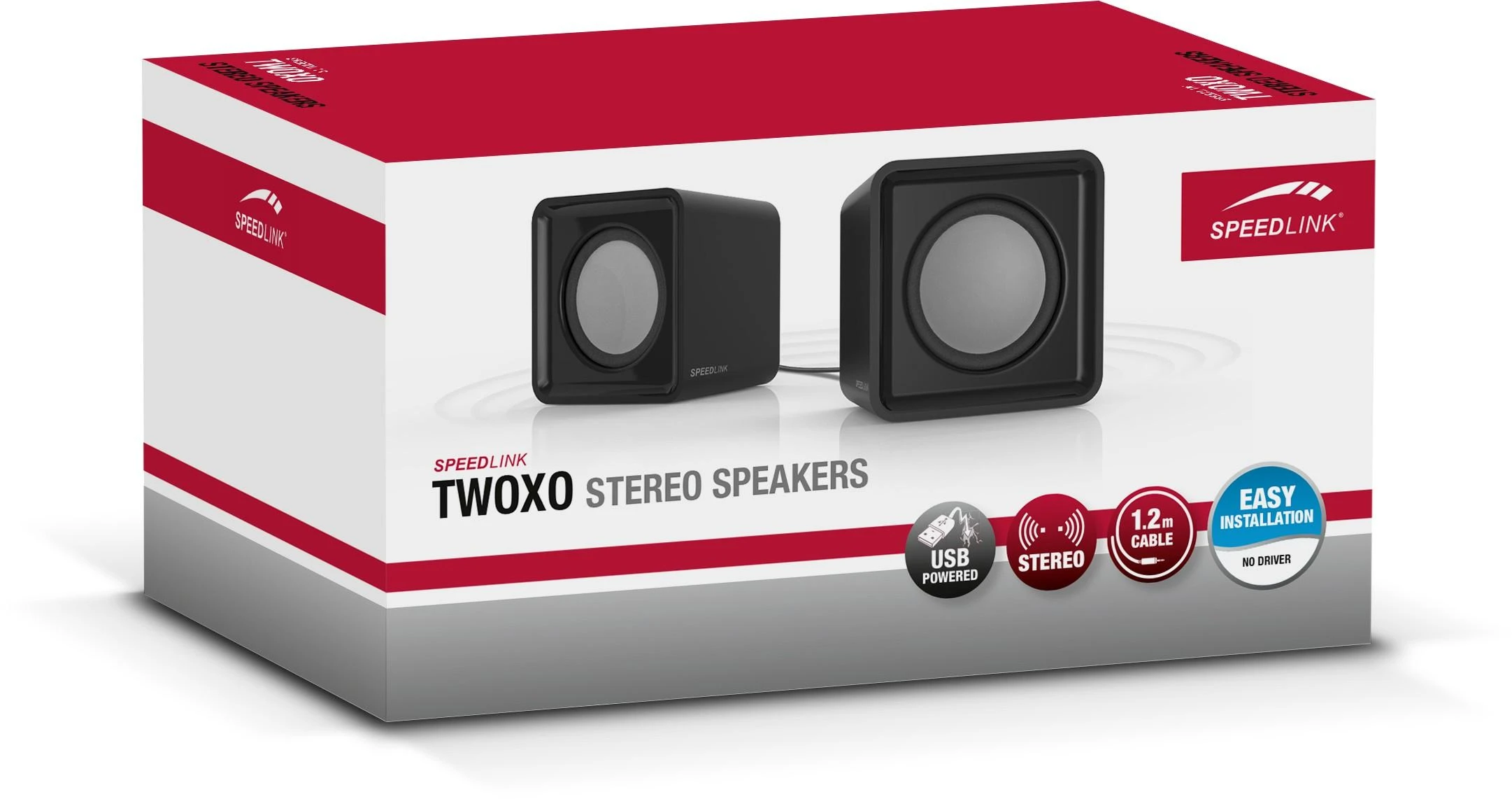 Kompiuterio kolonėlės Speedlink kolonėlė TWOXO. Stereo. juodas retail
