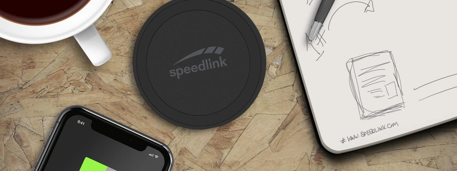 Speedlink belaidis įkroviklis Puck 10, juodas (SL-690403-BK)