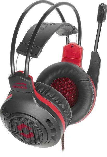 Speedlink ausinės Celsor Gaming, juodos (SL-860011-BK)