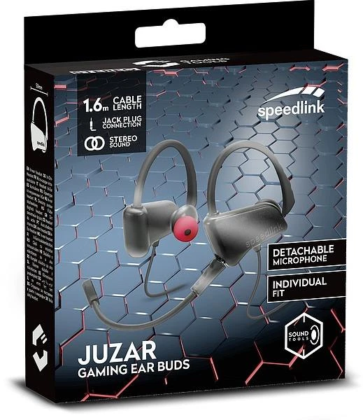 „Speedlink“ ausinės „Juzar Gaming Ear Buds“ (SL-860020-BKRD)