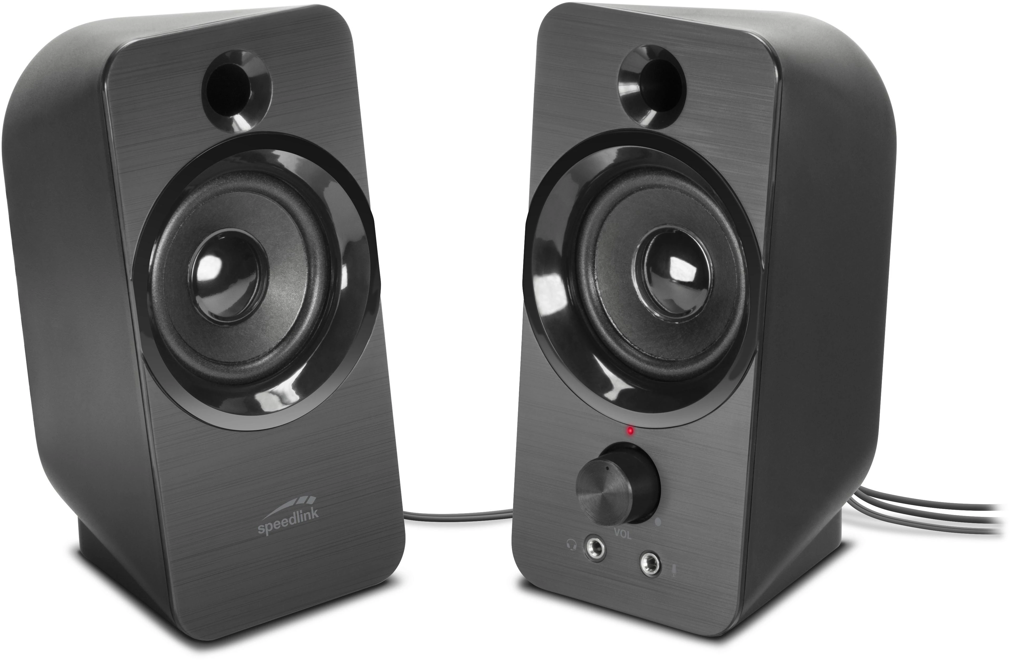 Kompiuterio kolonėlės Kolonėlės Speedlink SL-810005-BK