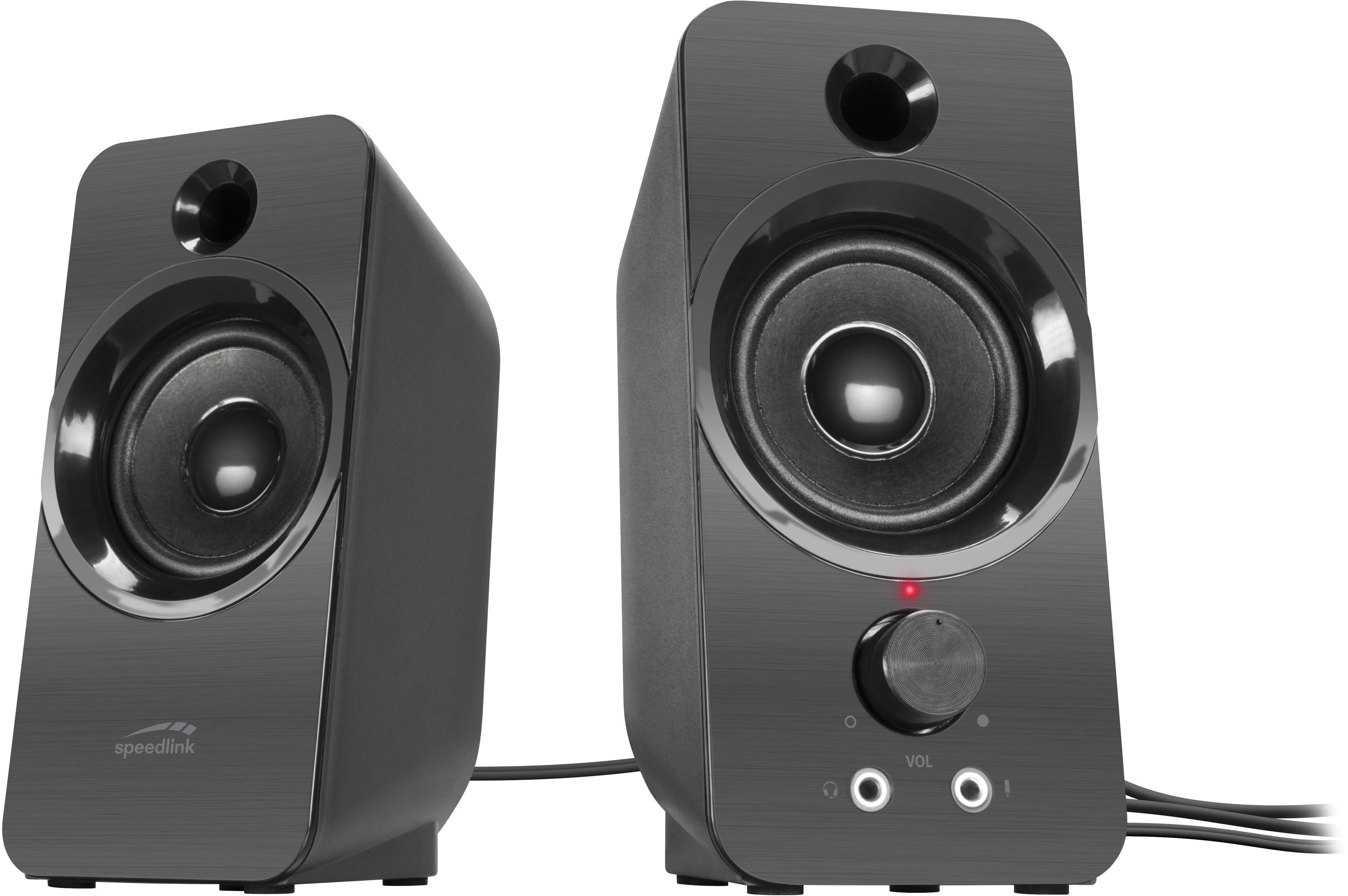 Kompiuterio kolonėlės Kolonėlės Speedlink SL-810005-BK