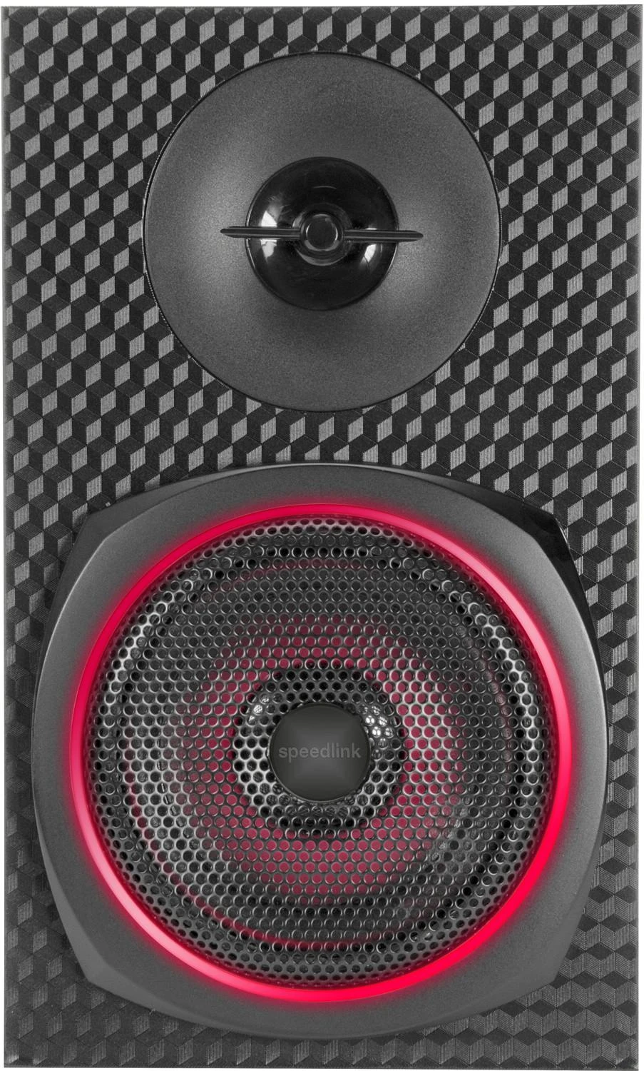 Kompiuterio kolonėlės Speedlink kolonėlė GRAVITY CARBON RGB. 2.1 System. sw retail