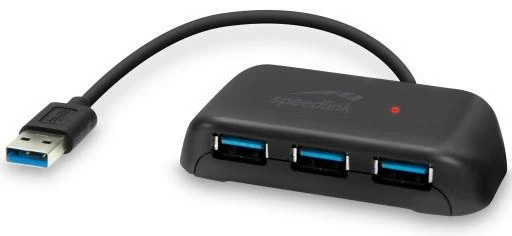 Speedlink USB šakotuvas Snappy Evo 4 prievadų (SL140106)