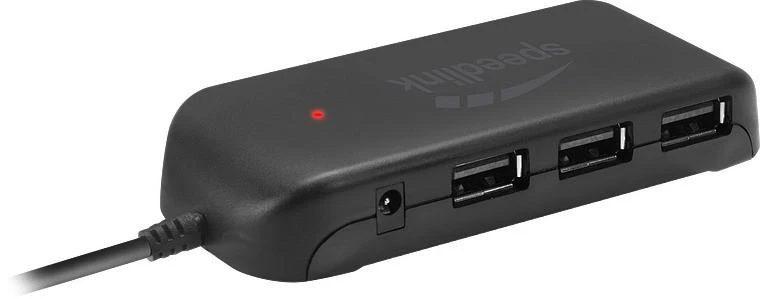 Speedlink Snappy Evo USB šakotuvas su raudonu veikimo indikatoriumi
