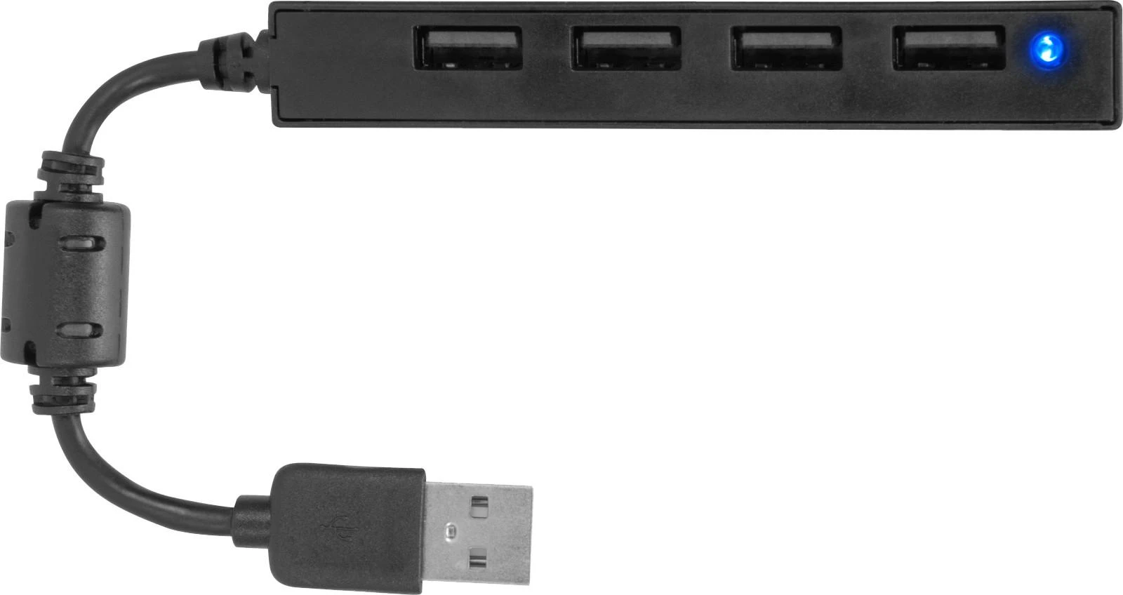 Speedlink USB šakotuvas Snappy Slim 4 prievadų (SL-140000-BK)
