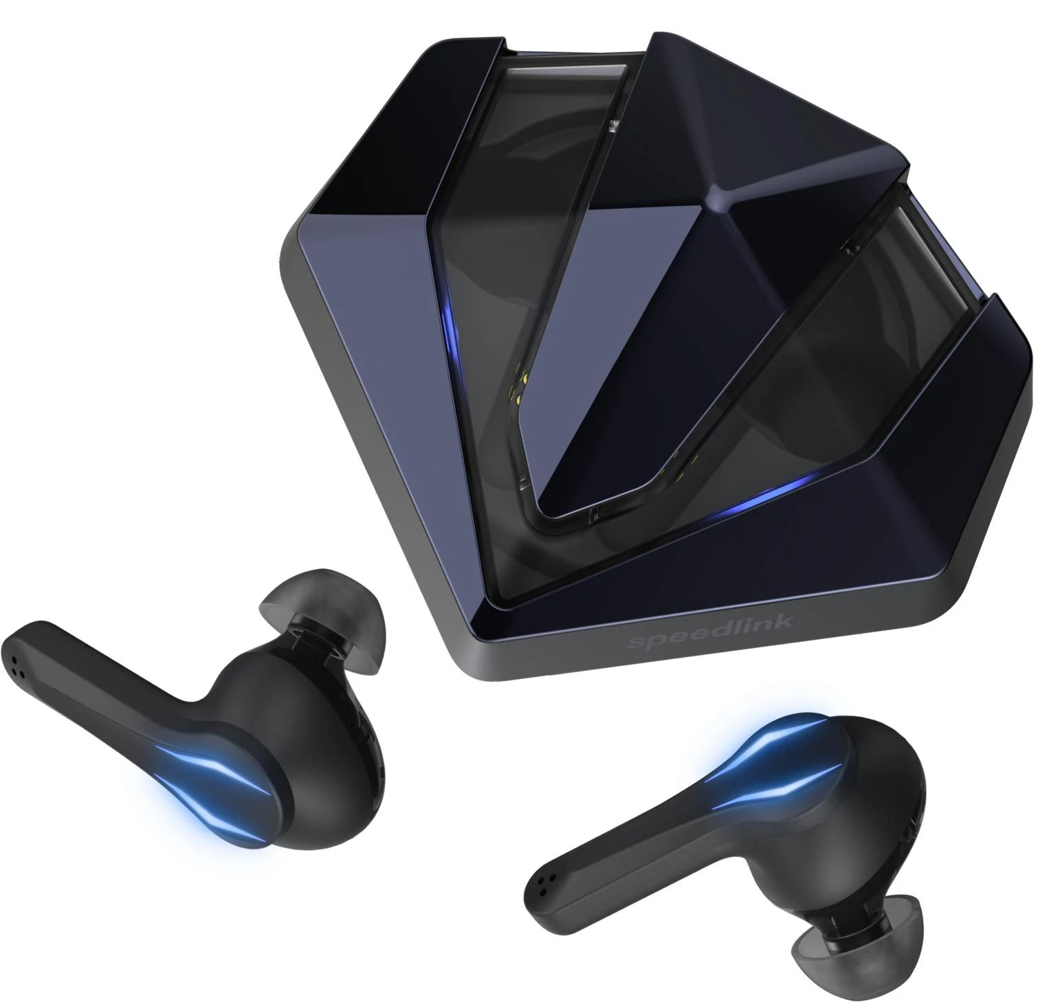 Speedlink VIVAS LED Gaming True Belaidės In-Ear ausinės, juodos