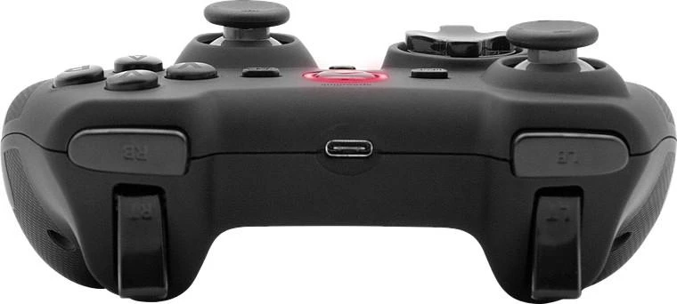 Speedlink – „Rait“ belaidis žaidimų pultas – PC/PS3/Switch/OLED, juodos spalvos, guminis