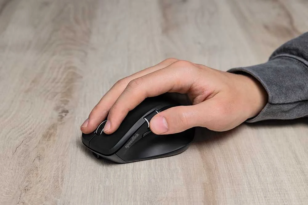 „Speedlink LIBERA“ įkraunama ir belaidė pelė su „Bluetooth“ – juoda