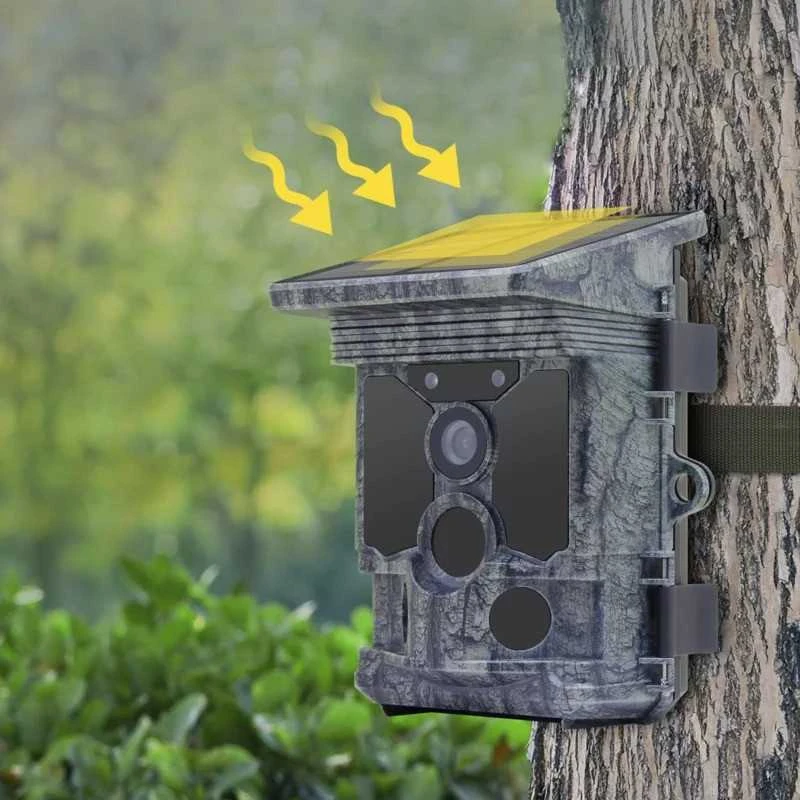 Stealth Gear takų kamera „Fox Solar 4K“