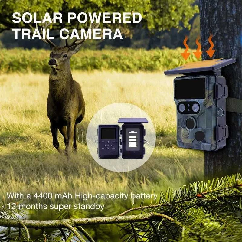 „Stealth Gear“ medžioklės kamera „Nightjar Solar 4K“