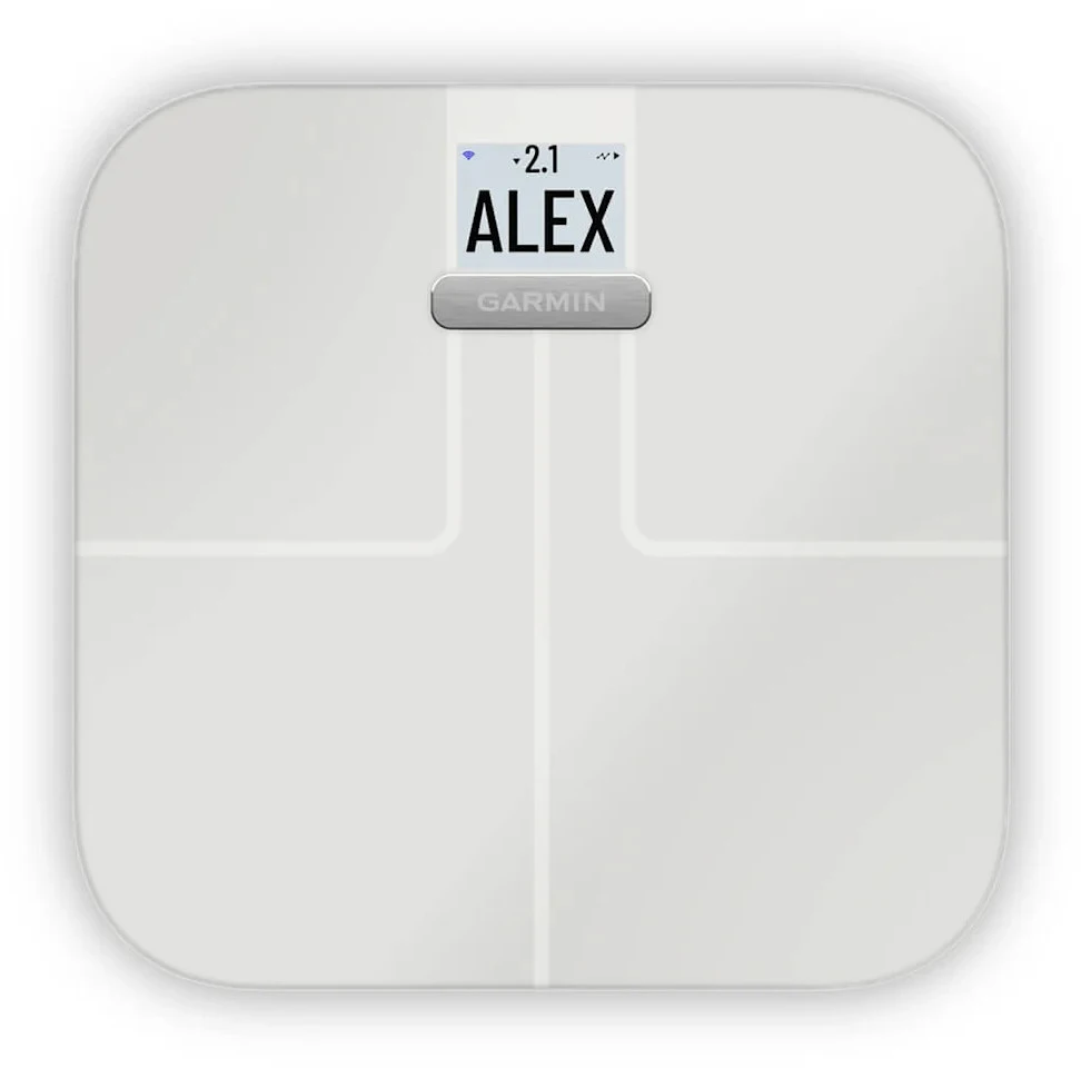 Svarstyklės Garmin Index S2 Smart Scale Baltas
