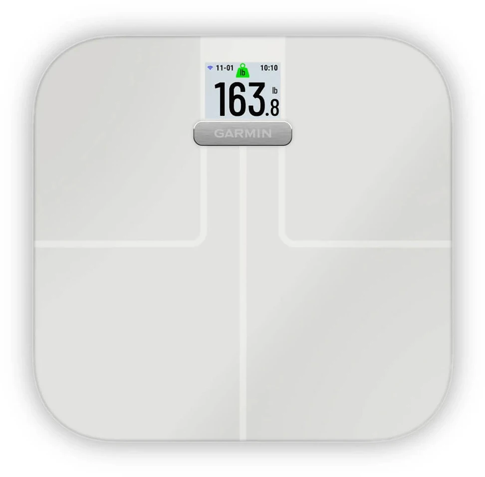 Svarstyklės Garmin Index S2 Smart Scale Baltas