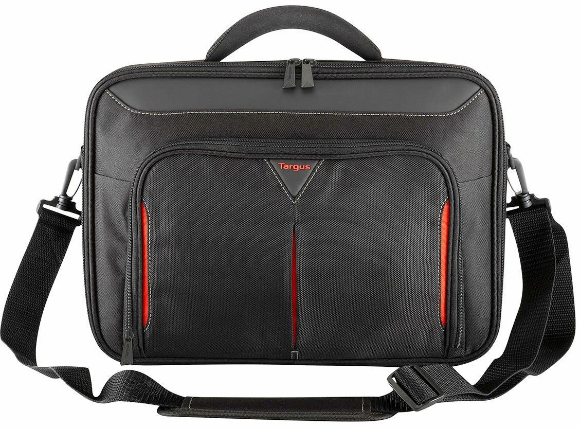 Targus | Classic | Tinka iki 14 " | Messenger - Briefcase | Shoulder strap | Juodas/Raudona