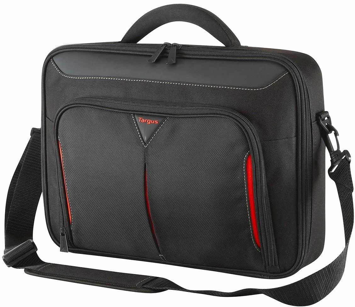 Targus | Classic | Tinka iki 14 " | Messenger - Briefcase | Shoulder strap | Juodas/Raudona
