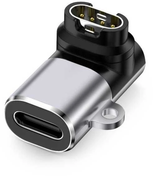 Tech-Protect Ultraboost USB-C Angle Adapteris skirtas Garmin Watch – pilkos spalvos