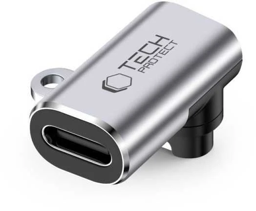 Tech-Protect Ultraboost USB-C Angle Adapteris skirtas Garmin Watch – pilkos spalvos
