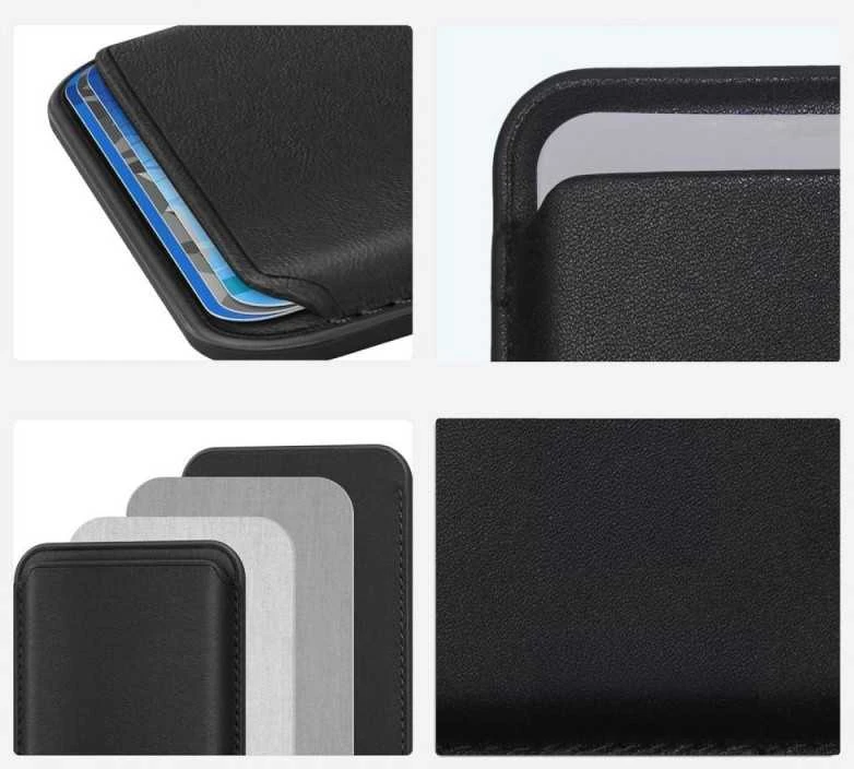 Tech-Protect MagWallet Magsafe card – dėklas telefonui juodos spalvos