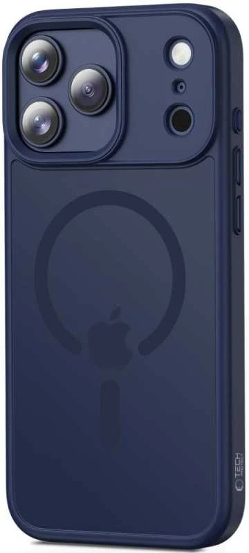 „Tech-Protect MagMat MagSafe“ dėklas, skirtas „iPhone 17 Pro Max“ – tamsiai mėlynas Mėlyna