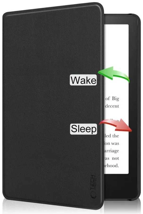 Dėklas KINDLE PAPERWHITE VI / 6 / COLORSOFT / SIGNATURE EDITION Tech-Protect SmartDėklas juodas