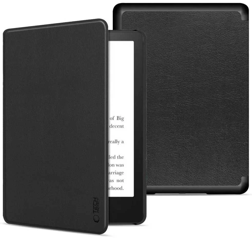 Dėklas KINDLE PAPERWHITE VI / 6 / COLORSOFT / SIGNATURE EDITION Tech-Protect SmartDėklas juodas
