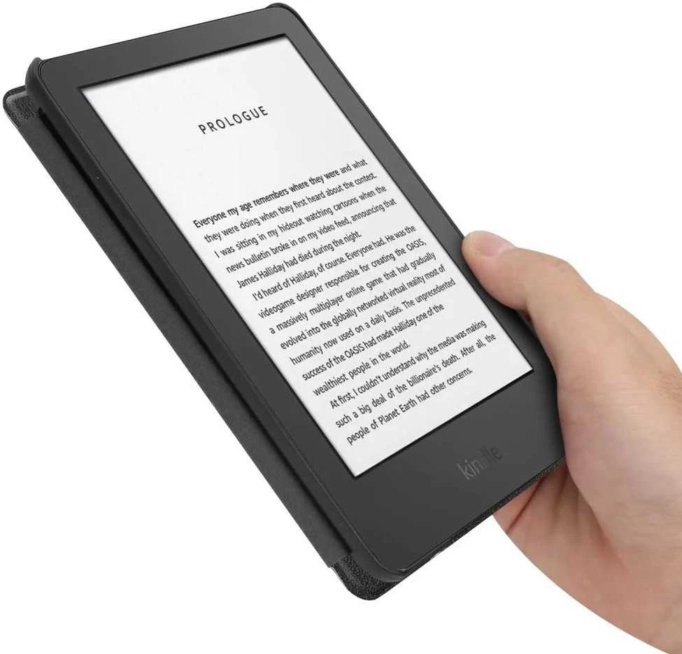 Dėklas KINDLE PAPERWHITE VI / 6 / COLORSOFT / SIGNATURE EDITION Tech-Protect SmartDėklas juodas