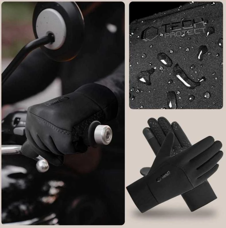 Išmaniosios pirštinės Tech-Protect WG01 L juodos