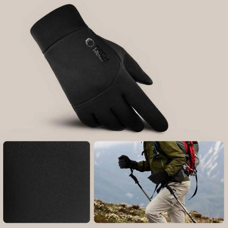 Išmaniosios pirštinės Tech-Protect WG01 L juodos