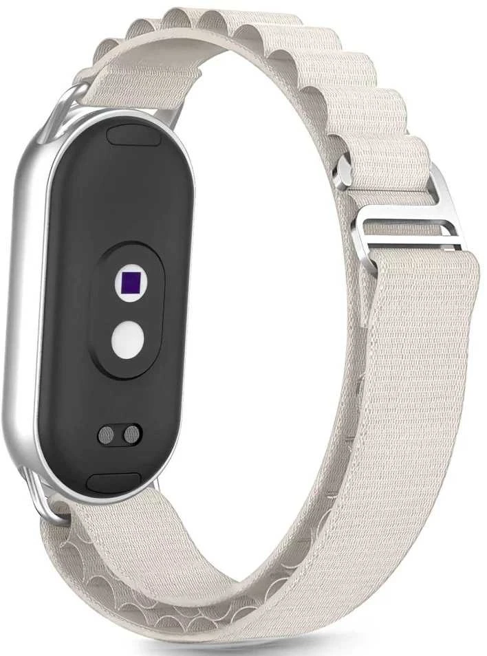 Tech-Protect Nylon Pro apyrankė skirta Xiaomi Smart Band 8 / 9 / 10 / NFC – gelsva